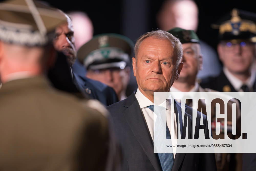 Polish Prime Minister Donald Tusk attends a ceremony marking the 87th anniversary of Nazi Germanys invasion of Poland at the Westerplatte Monument in Gdansk Gdansk Poland - ZUMAl194 20260901_zip_l194_008