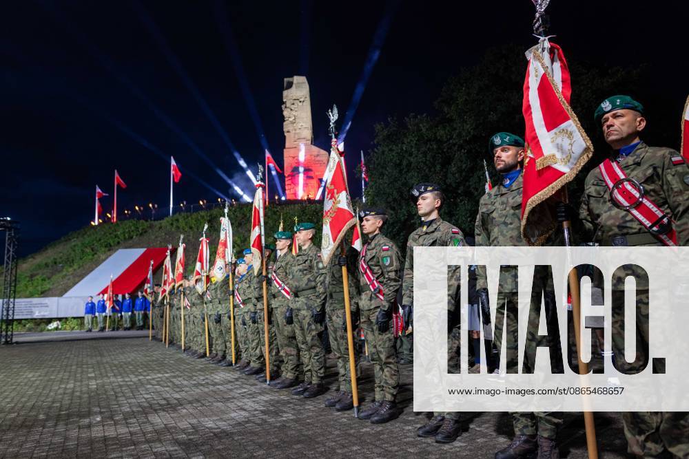 Commemorations marking the 87th anniversary of the outbreak of World War II at Westerplatte on September 1 2026. The annual ceremony is held at the historic site of the 1939 Polish defence of Westerplatte Gdansk Poland - ZUMAl194 20260901_zip_l194_014