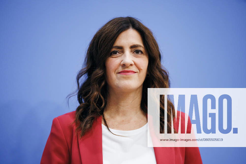 Melanie Weber Moritz, President of the German Tenants Association (Deutscher Mieterbund e. V.), photographed during the presentation of the latest Rent Report at the Federal Press Conference (BPK) in Berlin on September 1, 2026, Berlin, Germany