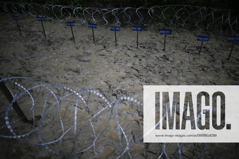 Body identity tags of unidentified flood victims are pictured at a temporary burial at Gokarna in Kathmandu, Nepal, on Tuesday, September 1, 2026. Authorities have begun temporarily burying unidentified remains recovered from the devastating floods. DNA samples, photographs, and other identifying information are being collected before burial so families can later identify and reclaim the remains for final rites. The disaster has killed more than 1,000 people in Nepal, with thousands still missing. Kathmandu Nepal - ZUMAg200 20270901_zap_g200_006