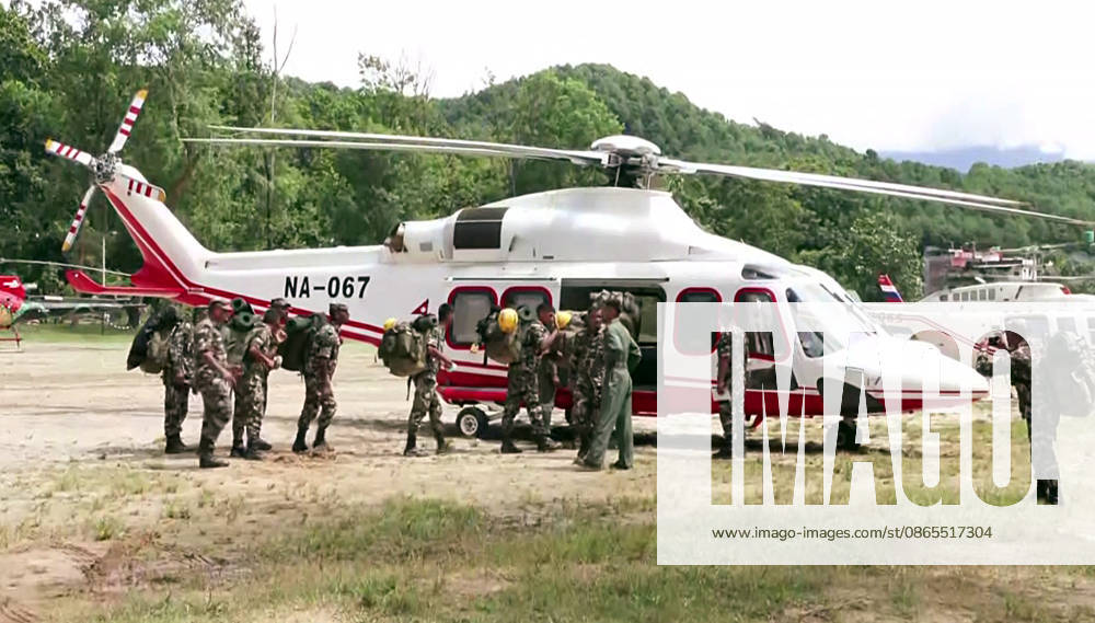 Helicopters make frequent visits to transport relief materials to flood-affected areas in Nuwakot Bidur Nepal , Sep 01 (ANI): Helicopters make frequent visits to transport relief materials to flood-affected areas in Nuwakot, in Bidur on Tuesday. (ANI Video Grab) Bidur Bagmati Nepal