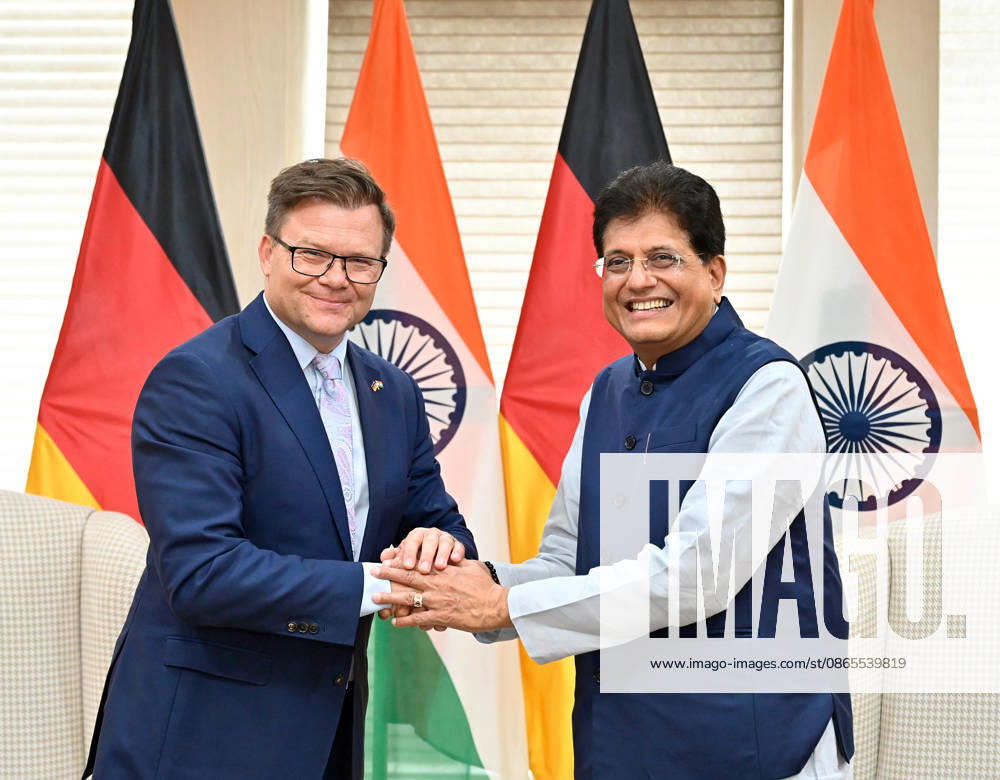 Piyush Goyal meets German Minister Carsten Schneider New Delhi, Sep 01 (ANI): Union Minister Piyush Goyal meets German Minister of the Environment, Nature Conservation and Nuclear Safety, Carsten Schneider, in New Delhi on Tuesday. (@PiyushGoyal X ANI Photo) NEW DELHI Delhi India