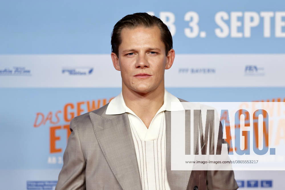 Actor Max von der Groeben at the North Rhine-Westphalia premiere of *Das gewisse Etwas* at the Cinedom movie theater in Cologne, Cologne, September 1, 2026, North Rhine-Westphalia, Germany