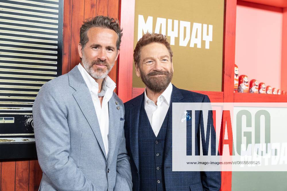 Ryan Reynolds and Sir Kenneth Branagh attend premiere of Apple TV Original Films Mayday at AMC Lincoln Square in New York, NY on September 1, 2026. Bronx USA - ZUMAr339 20260901_znp_r339_063