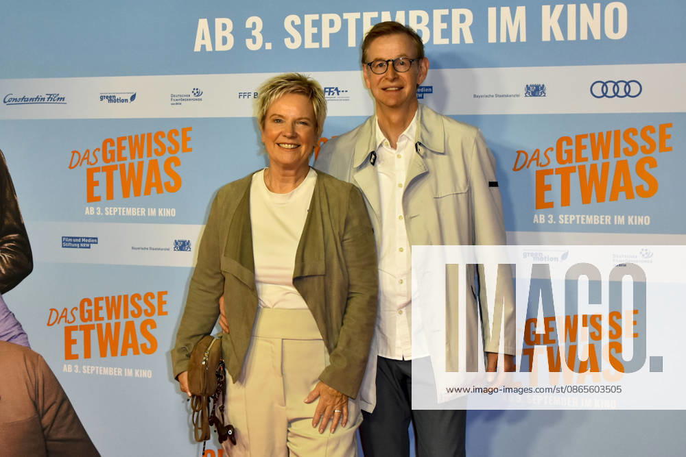 ABB GEWISSEETWAS: Biggi Lechtermann and Ingo Kersting appeared on the red carpet at the NRW Kino film premiere of *Das gewisse Etwas* at the Cinedom theater on September 1, 2026, in Cologne, North Rhine-Westphalia, Germany