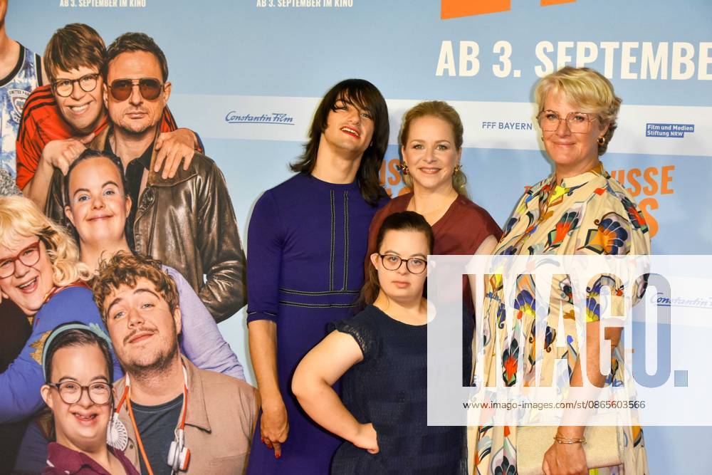 ABB GEWISSEETWAS: Jasmin Schwiers, Antonia Riet, Linn Bade, and Viola Jaeger appeared on the red carpet at the NRW Kino film premiere of *Das gewisse Etwas* at the Cinedom movie theater on September 1, 2026, in Cologne, North Rhine-Westphalia, Germany