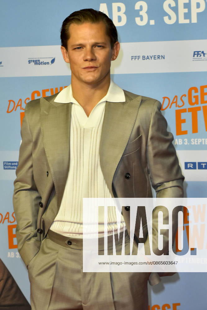 ABB GEWISSEETWAS Max von der Groeben made a guest appearance on the red carpet at the NRW Kino film premiere of *Das gewisse Etwas* at the Cinedom theater on September 1, 2026, in Cologne, North Rhine-Westphalia, Germany