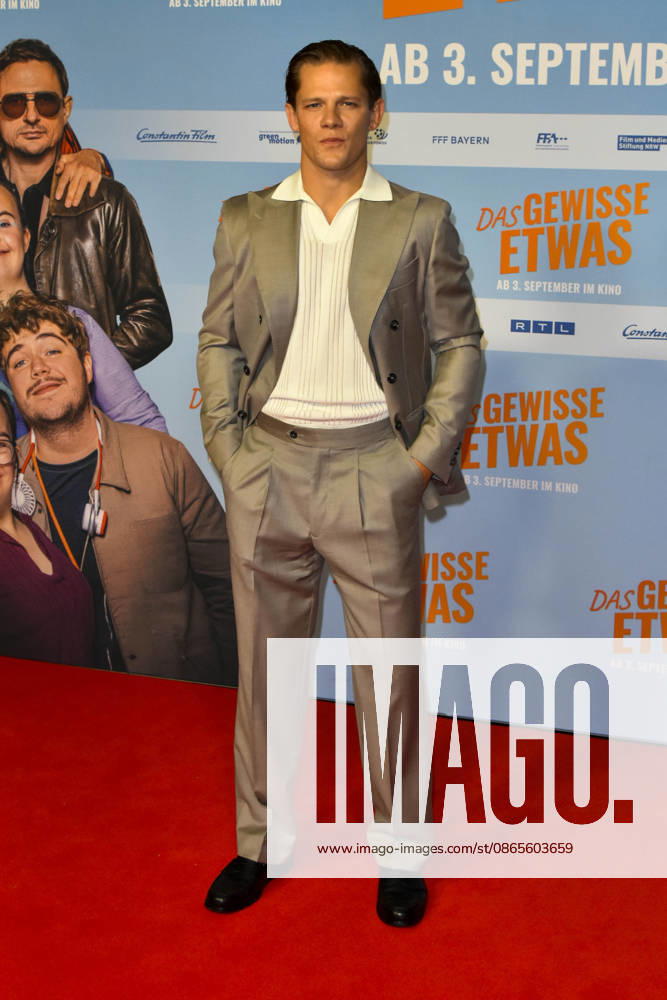 ABB GEWISSEETWAS Max von der Groeben made a guest appearance on the red carpet at the NRW Kino film premiere of *Das gewisse Etwas* at the Cinedom theater on September 1, 2026, in Cologne, North Rhine-Westphalia, Germany