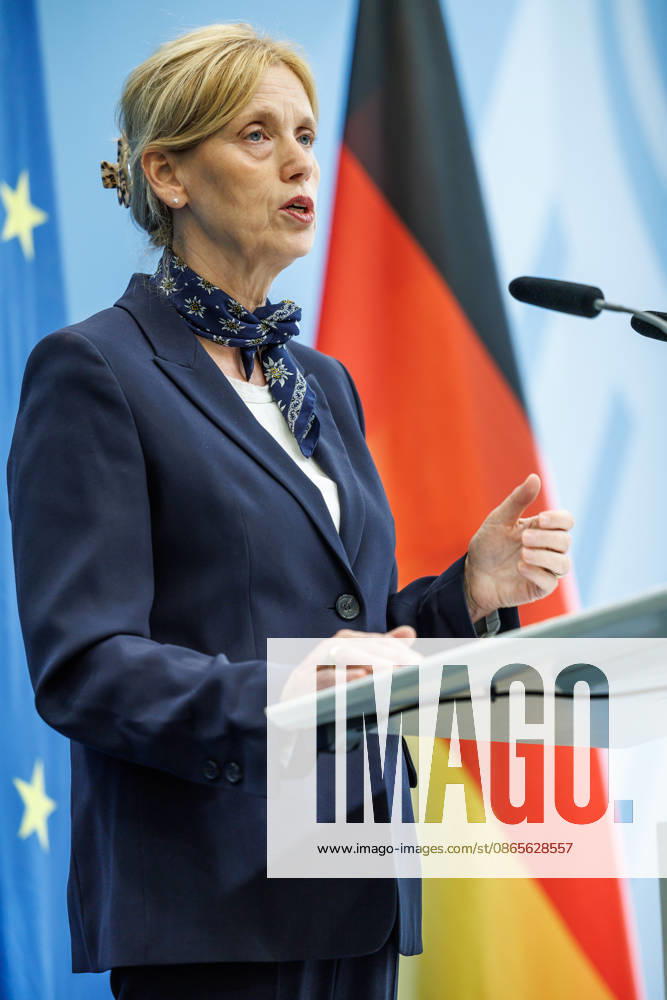 Statement by Federal Minister for Family Affairs Karin Prien (CDU), during a press conference on the Equal Opportunities and Quality Development Act (SCQEG) on September 2, 2026, at the Federal Ministry of Education, Family, Seniors, Women, and Youth in Berlin, Berlin, Berlin, Germany; Federal Ministry of Education, Family, Seniors, Women, and Youth