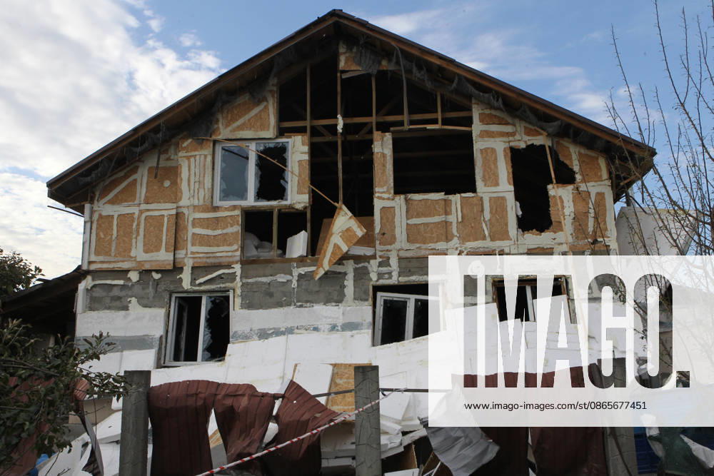 Two people injured in Russian drone attack on Dnipro residential area A private house damaged in a Russian drone attack in one of the districts of Dnipro, Ukraine, on September 1, 2026. The Russian attack damaged private houses, a business, and a school stadium. Two women, aged 58 and 63, were hospitalized with injuries, Credit:Mykola Miakshykov Ukrinform Avalon Ukraine, Dnipro