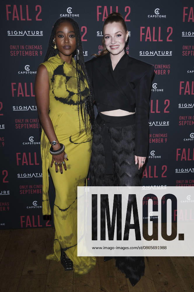 Arsema Thomas and Harriet Slater at the screening of the feature film *Case 2: Deadpoint* at the Vue West End in London, September 2, 2026 Foto:xJ.xEdwardsx xFuturexImagex fall_6909