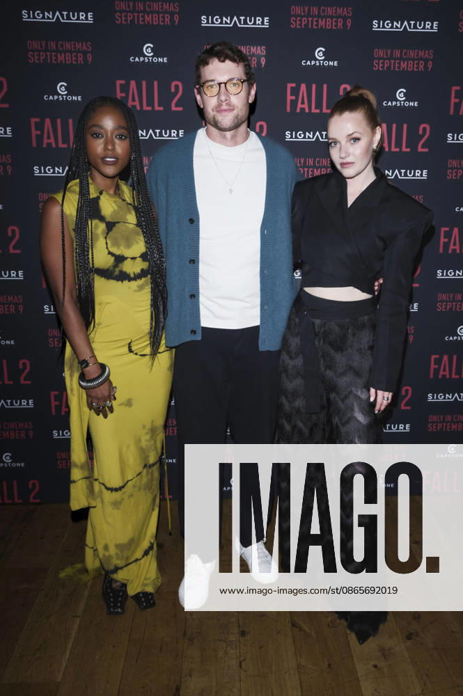 Arsema Thomas, Tom Brittney, and Harriet Slater at the screening of the movie *Case 2: Deadpoint* at Vue West End in London, September 2, 2026 Foto:xJ.xEdwardsx xFuturexImagex fall_6914