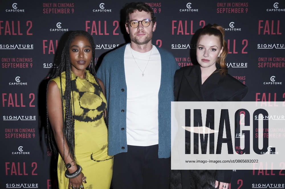 Arsema Thomas, Tom Brittney, and Harriet Slater at the screening of the movie *Case 2: Deadpoint* at Vue West End in London, September 2, 2026 Foto:xJ.xEdwardsx xFuturexImagex fall_6915