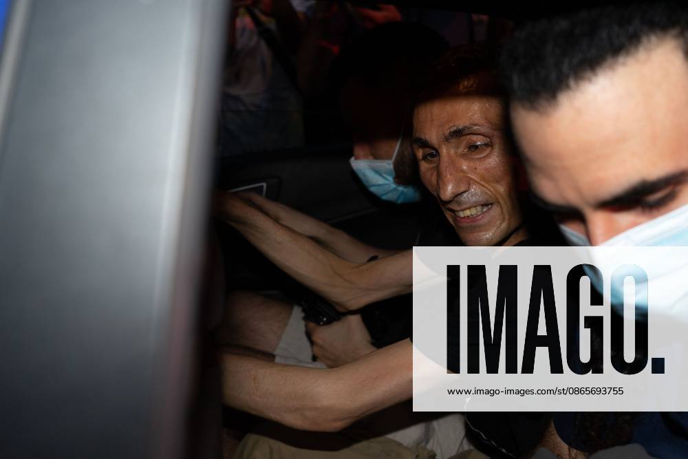 ATHENS, GREECE, SEPTEMBER 2, 2026: Aristoteles Chantzis arrives at the Prosfygika housing complex in Athens following 73 days of hospitalization after ending a prolonged hunger strike on June 24. Chantzis began the hunger strike on February 5 in connection with efforts opposing the eviction of residents from the historic Prosfygika complex. On June 24, the Municipality of Athens voted to freeze the eviction process. Athens Greece - ZUMAq101 20260902_zna_q101_139