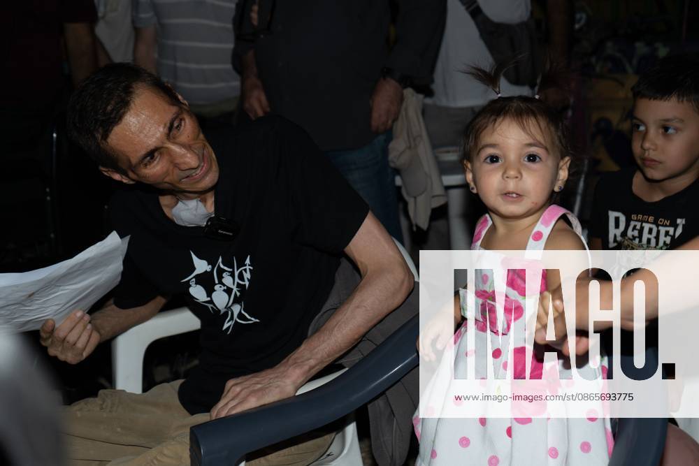 ATHENS, GREECE, SEPTEMBER 2, 2026: Aristoteles Chantzis arrives at the Prosfygika housing complex in Athens following 73 days of hospitalization after ending a prolonged hunger strike on June 24. Chantzis began the hunger strike on February 5 in connection with efforts opposing the eviction of residents from the historic Prosfygika complex. On June 24, the Municipality of Athens voted to freeze the eviction process. Athens Greece - ZUMAq101 20260902_zna_q101_143