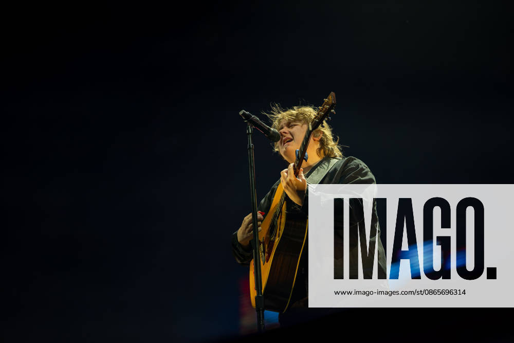 Scottish singer Lewis Capaldi performing at Superbloom in Munich’s Olympic Park, Munich, Olympic Park, Bavaria, Germany