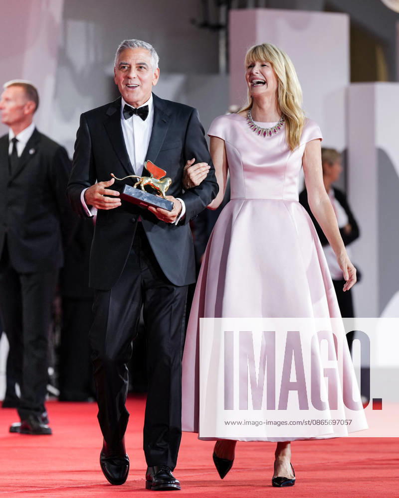 George Clooney and Laura Dern attending the Golden Lion for Lifetime Achievement Award photocall during the 83rd Venice International Film Festival at the Sala Grande on September 2, 2026, in Venice, Italy. Lucia Sabatelli, Venice, Italy