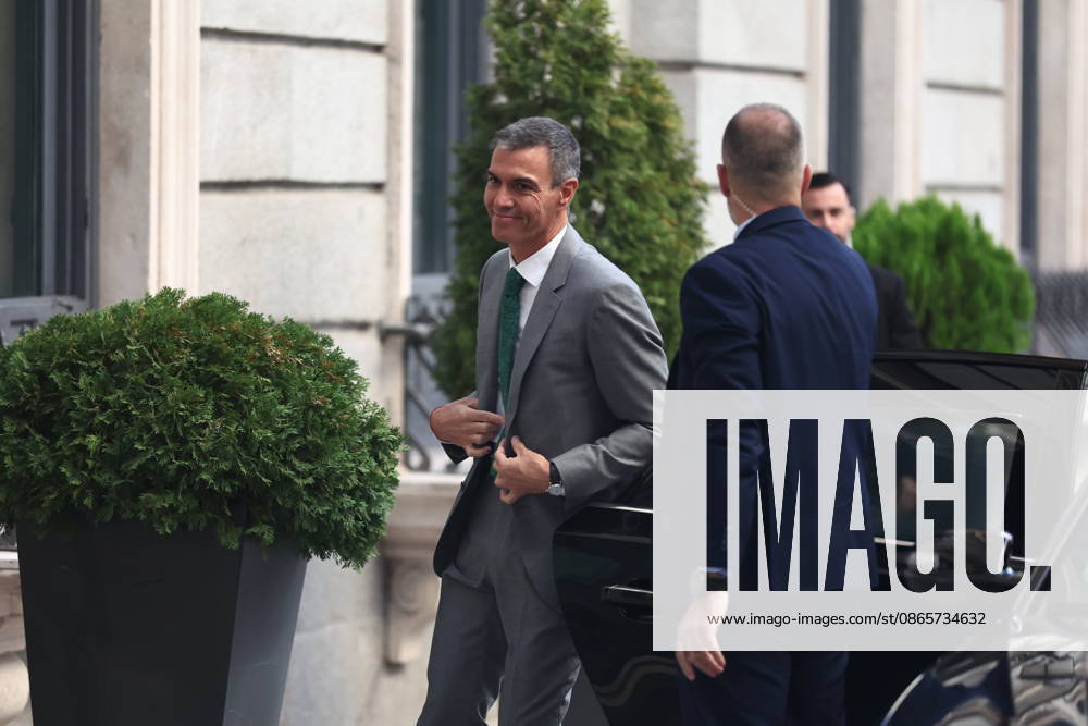 Sánchez Appears Before Congress to Report on the Government’s Response to the Migration Crisis in Ceuta Prime Minister Pedro Sánchez upon his arrival at a plenary session of the Congress of Deputies on September 3, 2026, in Madrid, Spain. Sánchez is appearing before the full Congress this Thursday to report on the government’s response to the events that have taken place in Ceuta since July 30 and on the current situation in the autonomous city. SEPTEMBER 3, 2026 Madrid, Madrid, Spain