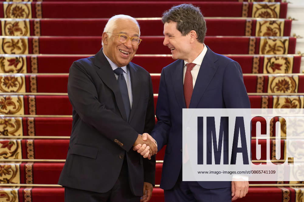 Antonio Costa Official Visit to Romania Bucharest, Romania. 3rd Sep, 2026: Antonio Costa (L) President of the European Council is welcomed by Nicusor Dan (R), President of Romania, at Cotroceni Palace. Bucharest Romania