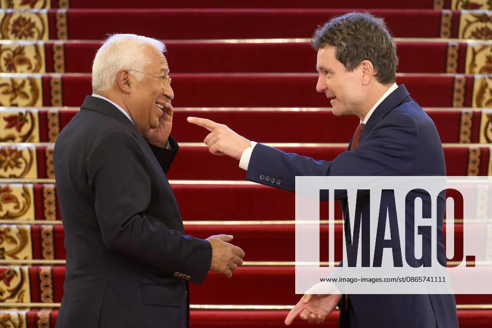 Antonio Costa Official Visit to Romania Bucharest, Romania. 3rd Sep, 2026: Antonio Costa (L) President of the European Council is welcomed by Nicusor Dan (R), President of Romania, at Cotroceni Palace. Bucharest Romania