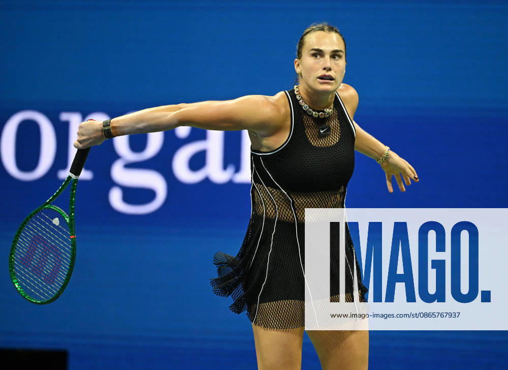 FLUSHING NY- SEPTEMBER 02: Aryna Sabalenka Vs Polina Iatcenko on Arthur Ashe Stadium during The US Open at the USTA Billie Jean King National Tennis Center on September 2, 2026 in Flushing Queens