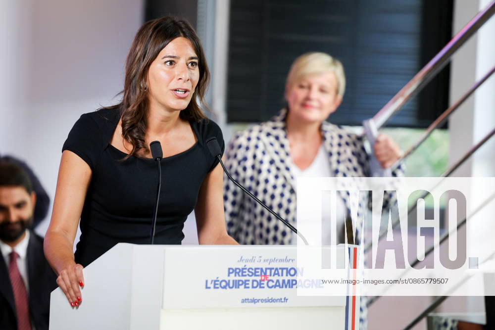 Rachel Flore Pardo at the presentation of Gabriel Attal s campaign team at the Renaissance headquarters Gabriel Attal presents his campaign team at the Renaissance headquarters 459368 September 3, 2026 France