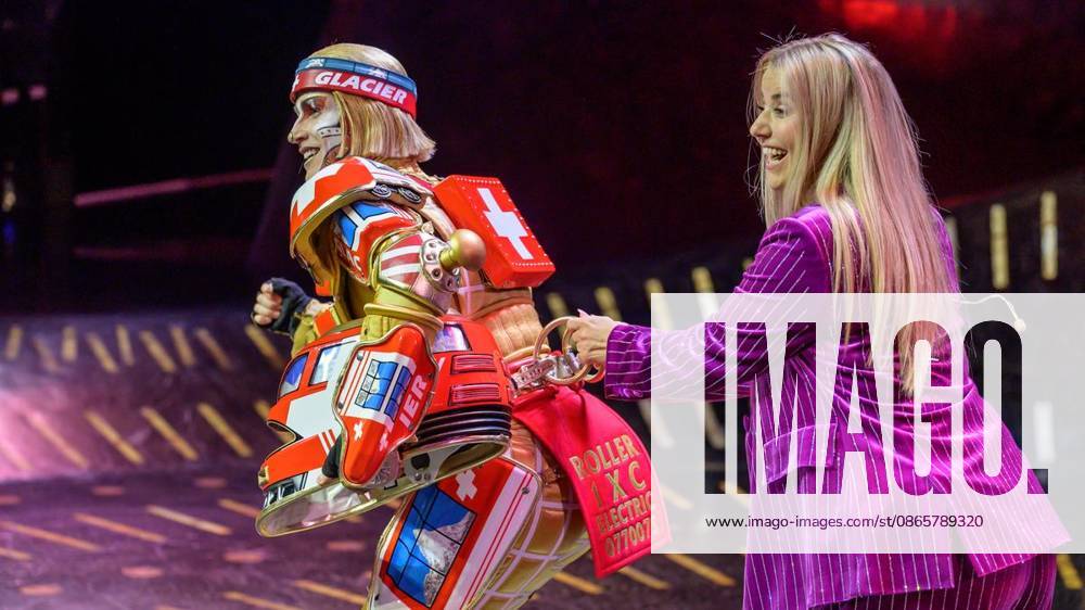Bochum Starlight Express with a New Locomotive ** FOR ** **Beatrice Egli and Ticktack, the new locomotive, on Thursday, September 3, 2026, at the Starlight Express in Bochum, Germany (North Rhine-Westphalia), Bochum. Copyright UwexErnst