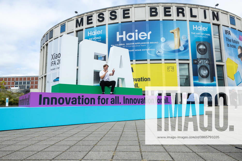 Highlights from IFA 2026 in Berlin, Germany, on September 3, 2026 2026 3D IFA logo at the entrance to Messe Süd