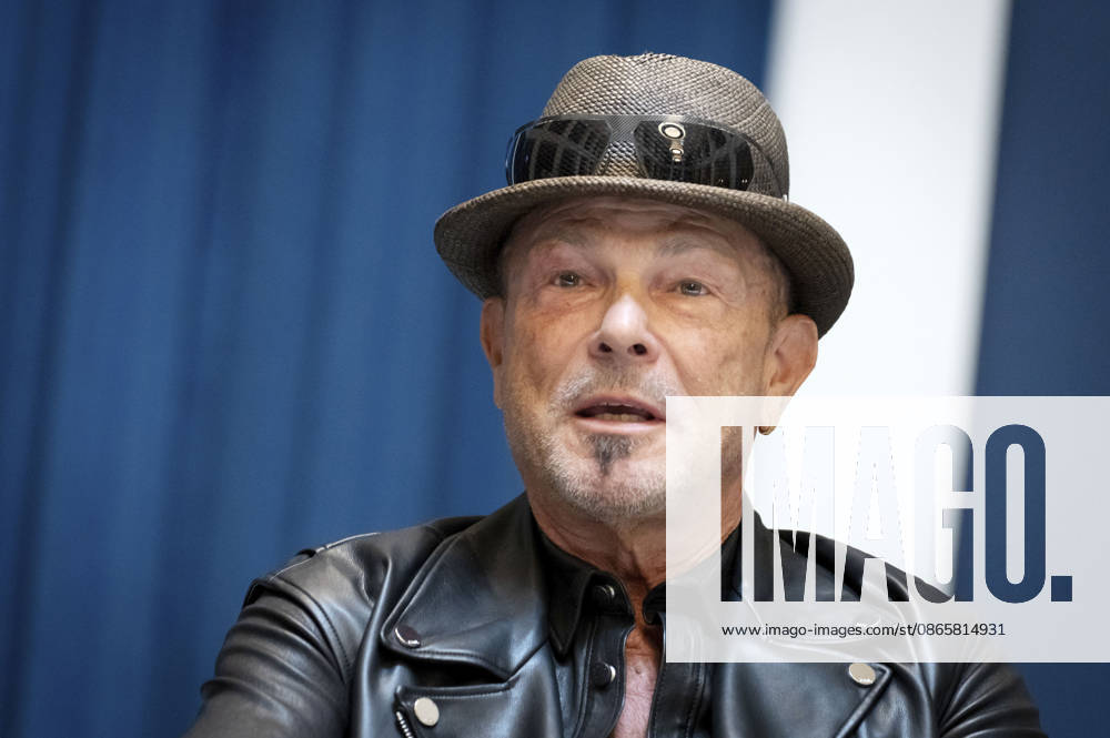Rudolf Schenker at the press conference marking the 20th anniversary of the Pyronale in the atrium of the Hotel Luc Berlin, September 3, 2026 Foto:xGeisler-Fotopress Elmenthalerx geislerfp_pk_pyronale_4604