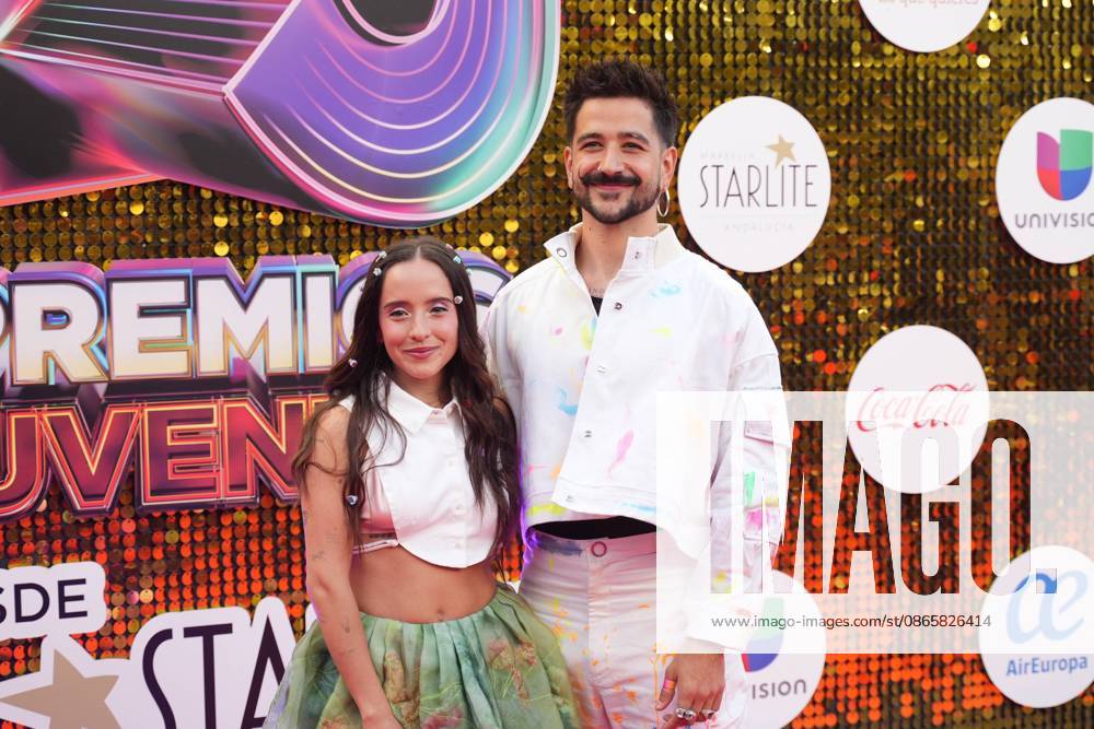 Camilo and Evaluna attend the Premios Juventud Awards 2026 at Starlite Auditorium on September 03, 2026 in Marbella, Spain. Cordon Press
