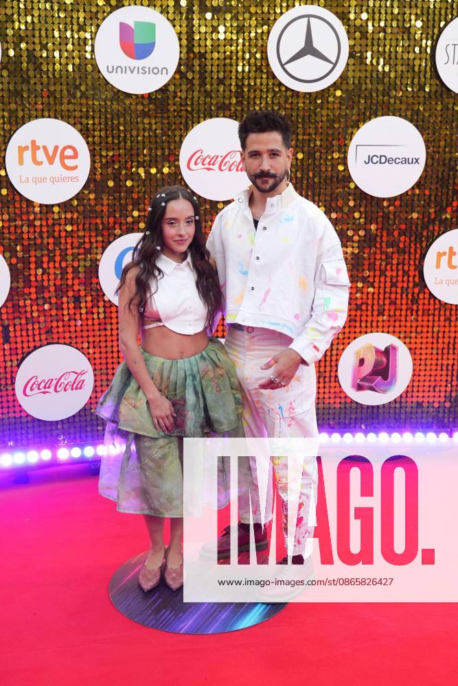 Camilo and Evaluna attend the Premios Juventud Awards 2026 at Starlite Auditorium on September 03, 2026 in Marbella, Spain. Cordon Press