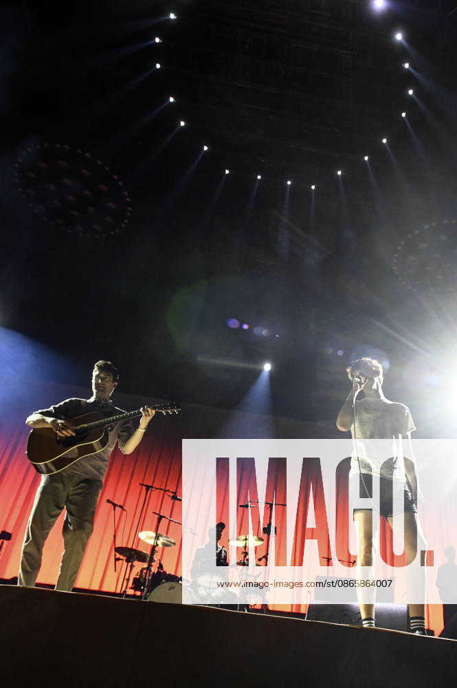 Christopher Annen, Severin Kantereit, and Henning May of AnnenMayKantereit performing live at a concert at the ZAG Arena in Hanover, September 3, 2026 Foto:xN.xHeuselx xFuturexImagex annenmaykantereit_6901