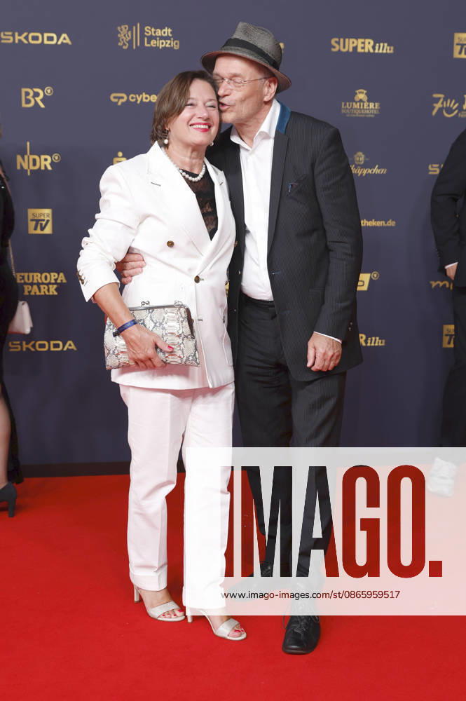 Regina Kortyka and Horst Günter Marx at the 32nd Golden Hen Awards ceremony in 2026 at the Leipzig Trade Fair, September 4, 2026 Foto:xR.xStoffelsx xFuturexImagex henne_6609