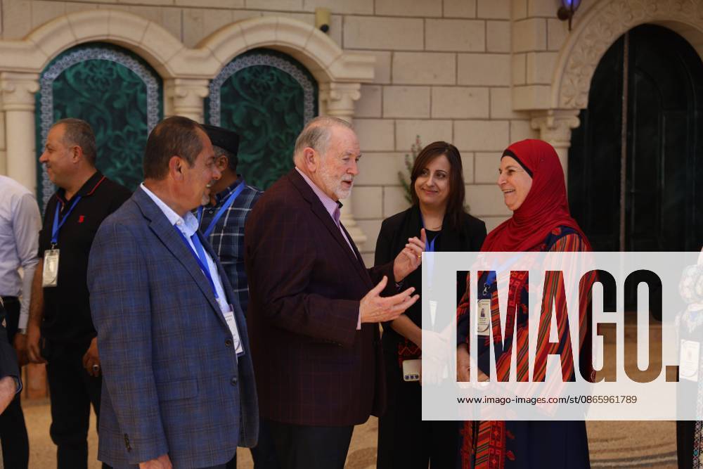Ramallah, Palestine, State of: TURMUS AYYA, RAMALLAH, PALESTINE Ã¢â‚¬ SEPTEMBER 5, 2026: U.S. Ambassador to Israel Mike Huckabee meets Palestinian residents during a visit to the town of Turmus Ayya in the occupied West Bank. Residents raised concerns about attacks and harassment by Israeli settlers in and around the community. Ramallah Palestine, State of - ZUMAq101 20260905_zna_q101_021