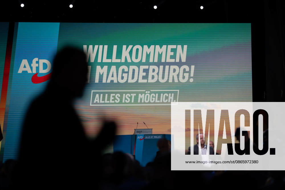 AMO Culture and Convention Center before the start of the AfD s closing event marking the end of the state election campaign State election in Saxony-Anhalt AfD closing event in Magdeburg, Magdeburg, Saxony-Anhalt, Germany AMO Culture and Convention Center