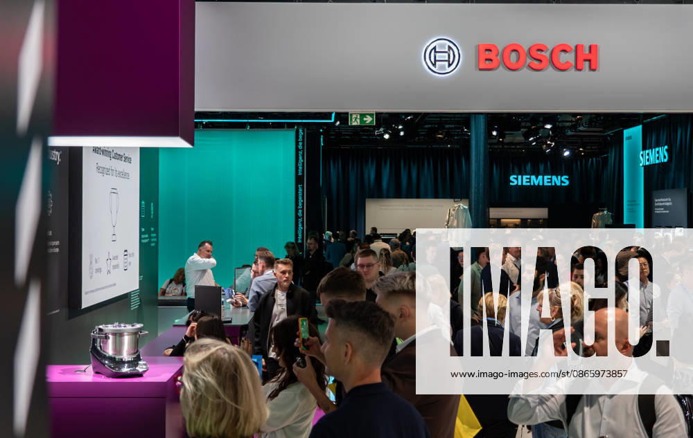 IFA Trade Fair In Berlin People visit the Bosch booth during the IFA Consumer Electronics and Home Appliances trade fair in Berlin, Germany, on September 5, 2026. Berlin Germany