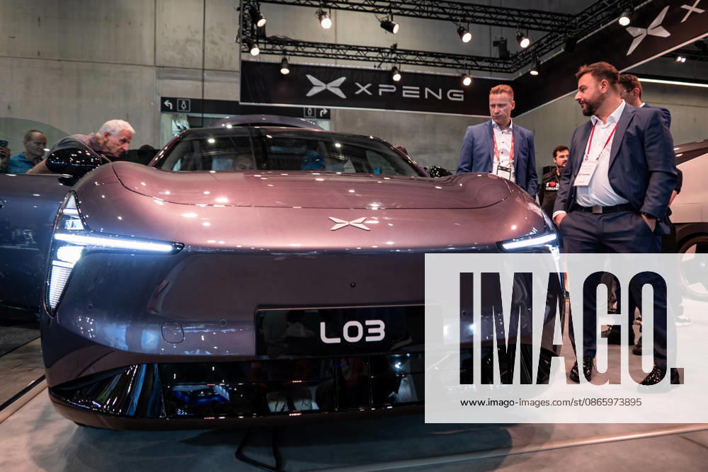 IFA Trade Fair In Berlin People examine a LO3 car at the Xpeng booth during the IFA Consumer Electronics and Home Appliances trade fair in Berlin, Germany, on September 5, 2026. Berlin Germany