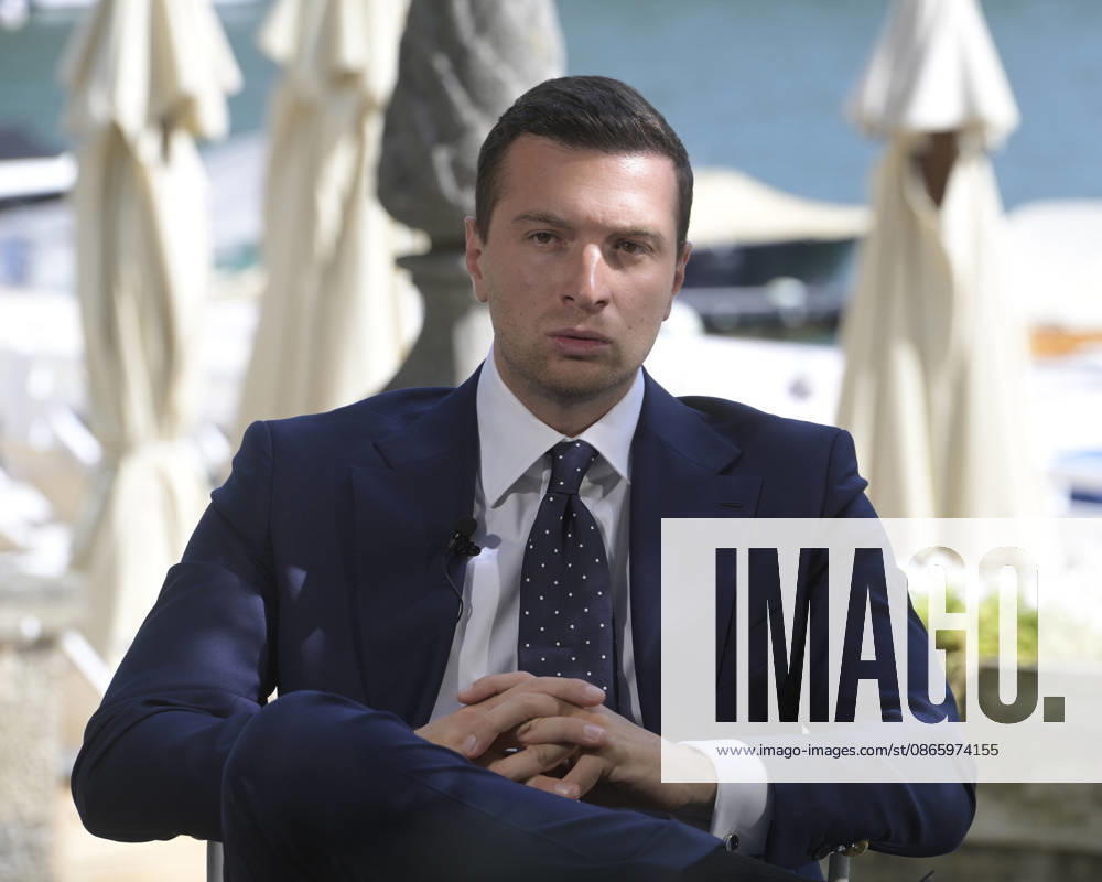 Photo by Mario Romano, IPP Cernobbio, Sept. 2, 2026, Ambrosetti Cernobbio THEA 2026. Pictured: Jordan Bardella, president of Rassemblement National Italy. Photo Press World. Copyright