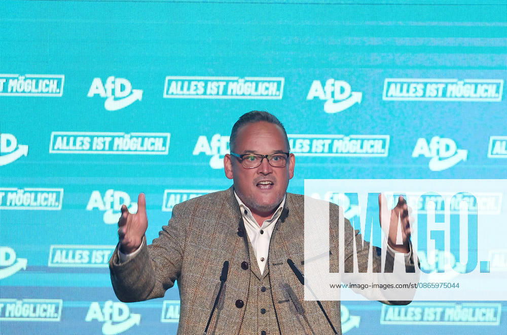 Martin Reichardt , AfD Wahlkampfabschluss in Magdeburg , Sachsen-Anhalt , Deutschland . September 05 , 2026 . Photo by: Davide Elias IPA Photo Pressefoto DENL