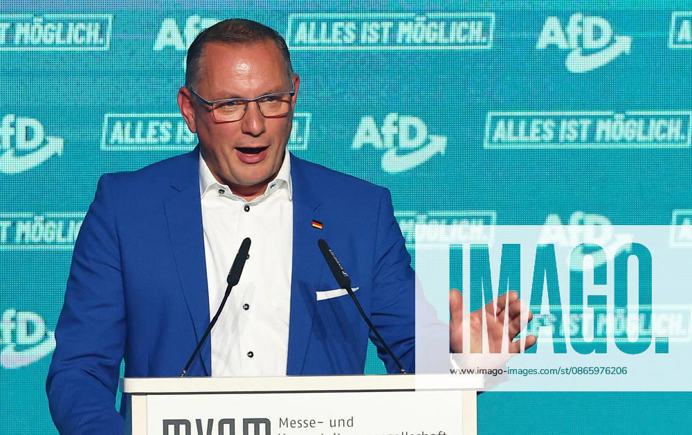Tino Chrupalla AfD Bundesvorsitzend , AfD Wahlkampfabschluss in Magdeburg , Sachsen-Anhalt , Deutschland . September 05 , 2026 . Photo by: Davide Elias IPA Photo Pressefoto DENL