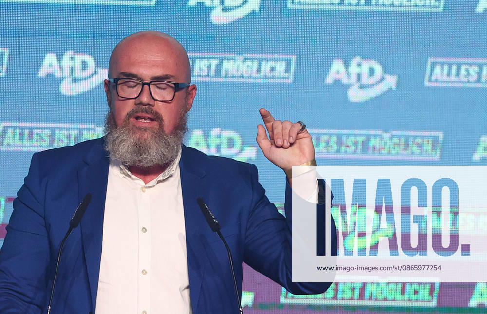 Hans-Thomas Tillschneider , AfD Wahlkampfabschluss in Magdeburg , Sachsen-Anhalt , Deutschland . September 05 , 2026 . Photo by: Davide Elias IPA Photo Pressefoto DENL