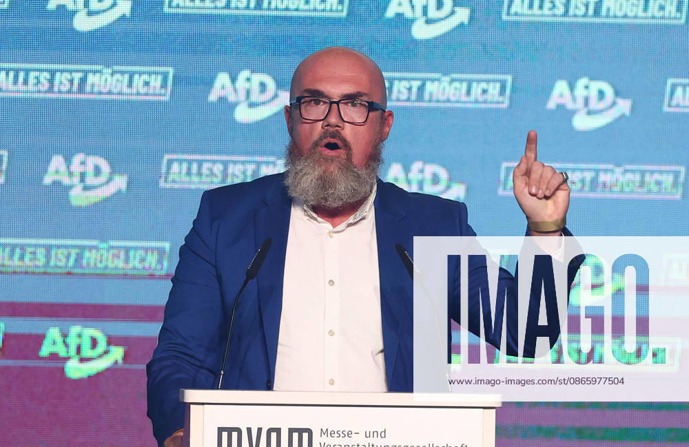Hans-Thomas Tillschneider , AfD Wahlkampfabschluss in Magdeburg , Sachsen-Anhalt , Deutschland . September 05 , 2026 . Photo by: Davide Elias IPA Photo Pressefoto DENL