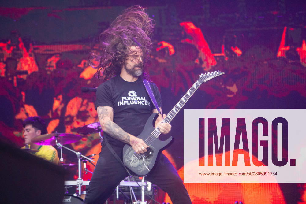 RIO DE JANEIRO, RJ - 05.09.2026: ROCK IN RIO 2026 - Sepultura opened the show on the main stage this Saturday (5), the second day of Rock In Rio, at Cidade do Rock, RJ. x3010413x CarlosxEliasxJunior