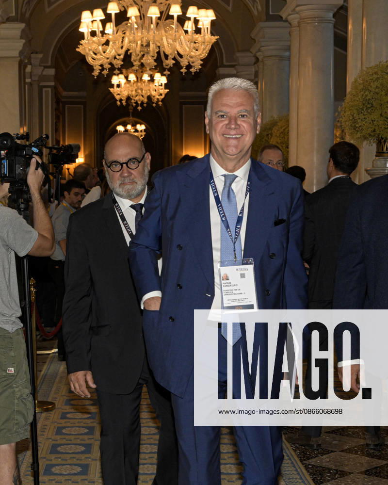 Photo by Mario Romano, IPP Cernobbio, Sept. 6, 2026, Ambrosetti Cernobbio THEA 2026. Pictured: Paolo Zangrillo, Minister of Public Administration. Italy Photo Press World. Copyright Ambrosetti Cernobbio THEA 2026