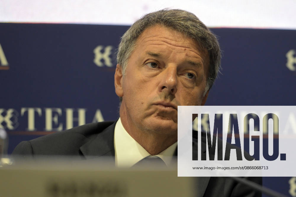 Photo by Mario Romano, IPP Cernobbio, Sept. 6, 2026, Ambrosetti Cernobbio THEA 2026. Pictured: Matteo Renzi. Italy Photo Press World. Copyright Ambrosetti Cernobbio THEA 2026