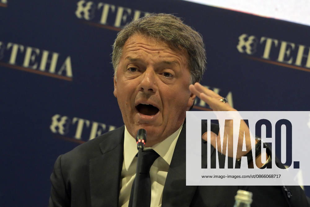 Photo by Mario Romano, IPP Cernobbio, Co., September 6, 2026, Ambrosetti Cernobbio THEA 2026. Pictured: Matteo Renzi. Italy Photo Press World. Copyright Ambrosetti Cernobbio THEA 2026