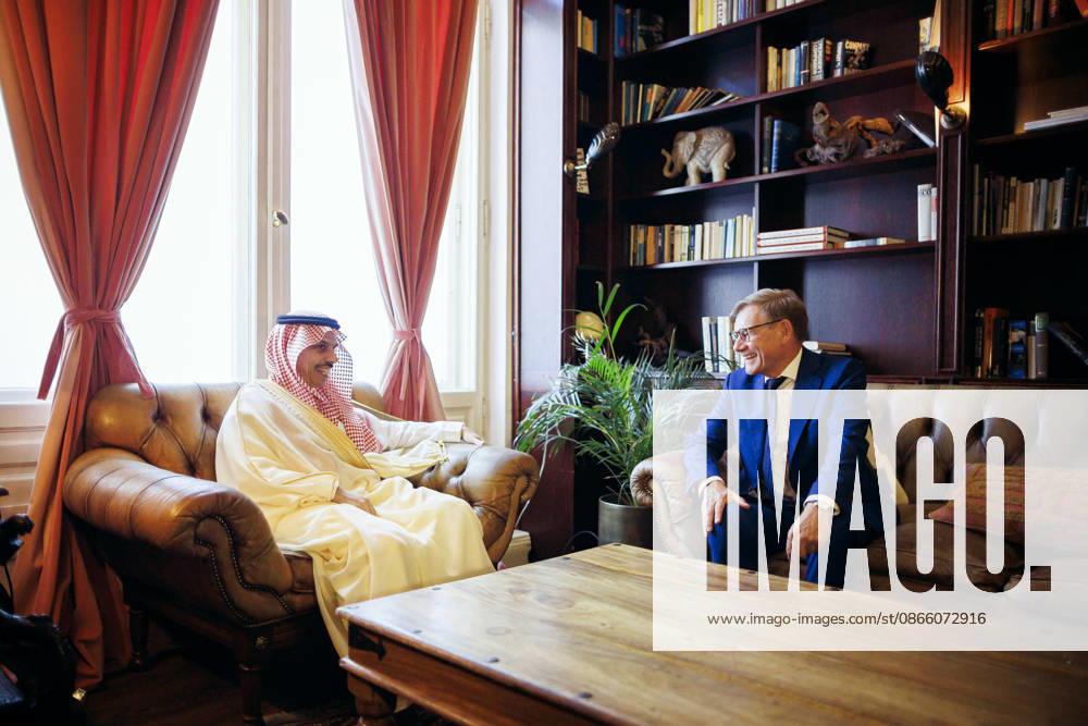 Johann Wadephul (CDU), Federal Foreign Minister, meets with Prince Faisal bin Farhab Al Saud, Foreign Minister of Saudi Arabia. Berlin, September 6, 2026. Photographed on behalf of the Federal Foreign Office, Berlin, Germany.