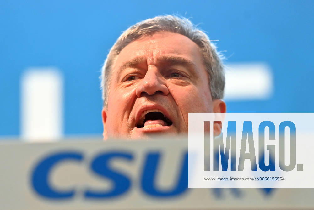 Speech by Markus SOEDER, Minister-President of Bavaria and CSU Chairman; single image, cropped single shot, portrait, Political Gillamoos on September 7, 2026, in Abensberg,