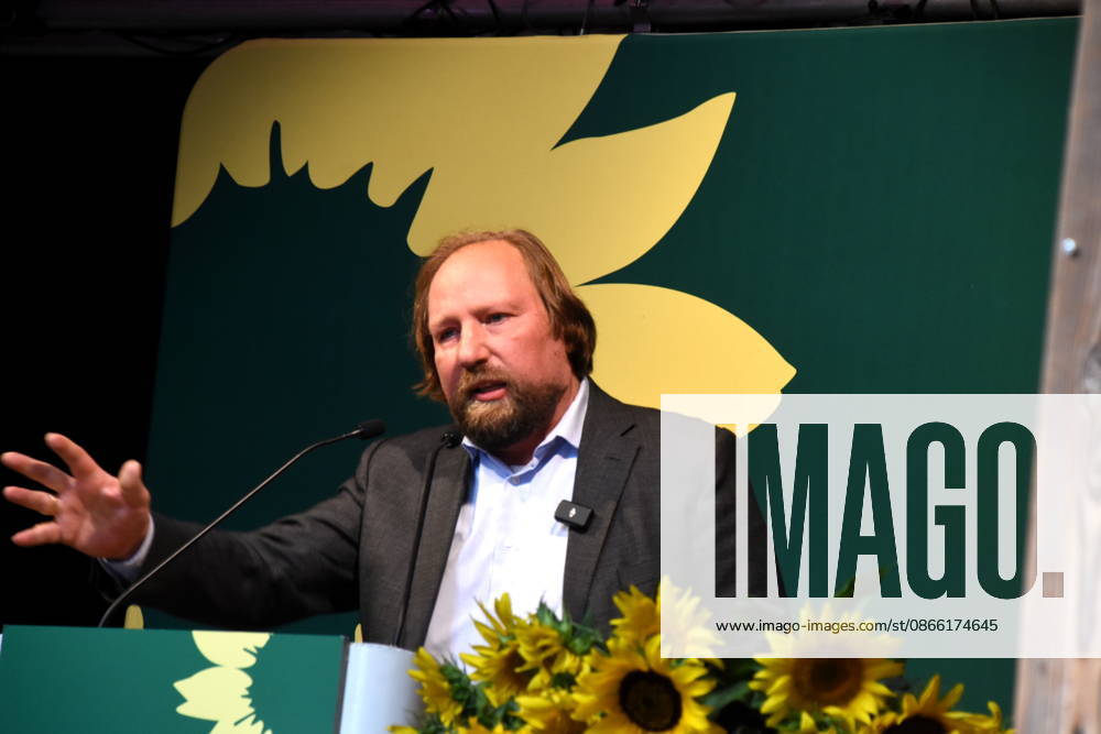 Anton Hofreiter, Member of the German Bundestag (Alliance 90 The Greens), Chair of the European Affairs Committee, Abendsberg, September 7, 2026. Political morning beer gathering at the Gillamoos in the Alliance 90 The Greens wine tent. Photo: Abendsberg