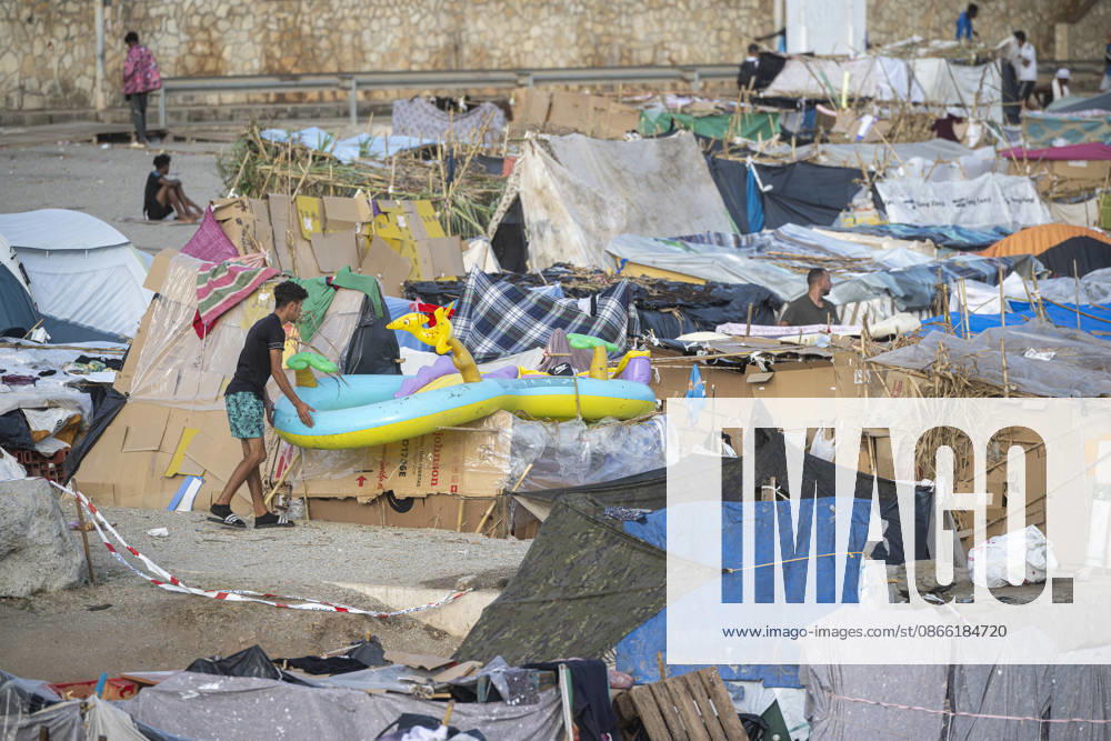 Settlements Continue on El Trampolín Beach Settlements on El Trampolín Beach, as of September 7, 2026, in Ceuta, Spain. Despite having been evicted, the encampment on El Trampolín Beach resembles a makeshift city and remains occupied by people who continue to arrive in Ceuta. SEPTEMBER 7, 2026 Ceuta, Spain